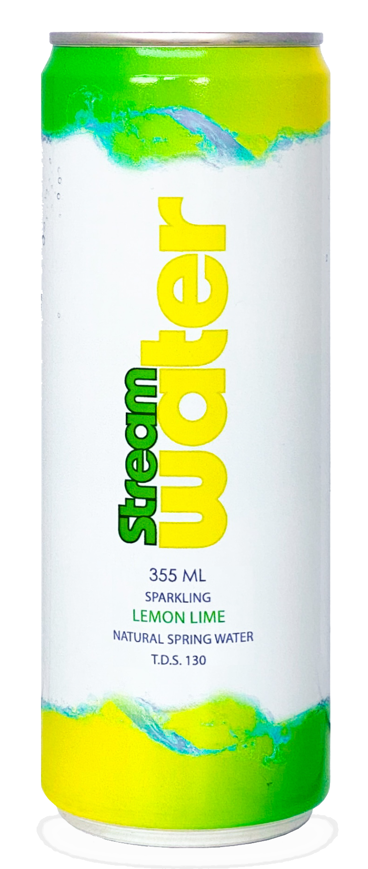Lemon Lime Stream Water can